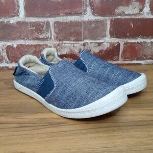 Roxy Loafers Womens Size 6.5 Blue Beach Shoes Slip On Sneakers Surf